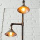 Lampara 2 Focos Edison Shades