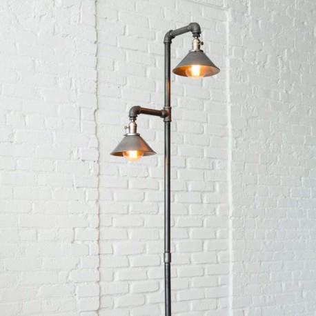 Lampara 2 Focos Edison Shades