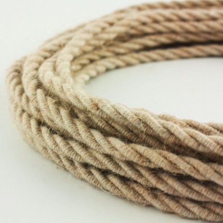 Cable Textil Twisted Rustico