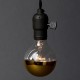 Foco Edison Vintage Luz Cálida Punta Plateada Bombilla Silver 60W