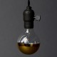 Foco Edison Vintage Luz Cálida Punta Plateada Bombilla Silver 60W