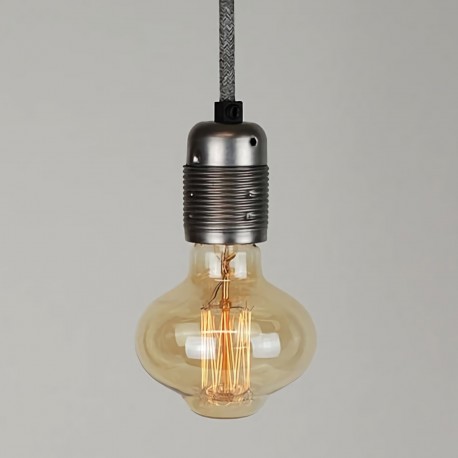 Foco Edison Vintage Retro Filamento de Carbono Luz Cálida Blow 40W