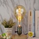 Foco Edison Vintage Filamento de Carbono Luz Cálida Antique Tall 40W