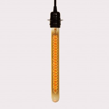 Foco Edison Vintage Retro Filamento Salchicha Luz Cálida Tube Tall 40W