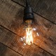 Foco Edison Vintage LED Luz Cálida Atenuable Dimmable Bombilla Ámbar 4W