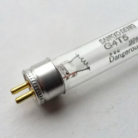 Tubo Germicida Ultravioleta Desinfección UVC G4T5 4W Sankyo Denki