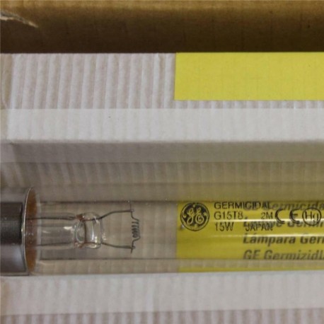Tubo Germicida Ultravioleta UVC G15T8 11078 GE 15W General Electric