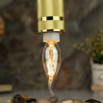 Foco Edison Vintage Candiles Candelabros Luz Cálida Vela Retro 40W