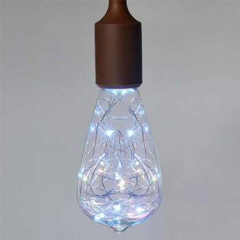 Foco LED Edison Vintage Luces de Hada Multicolor RGB Clásico Rainbow 2W