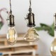 Foco Filamento de Carbono Edison Vintage Retro Luz Cálida Blop 40W