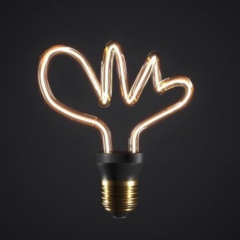 Foco LED Edison Vintage Retro Minimalista Luz Cálida Cloud Line 8W