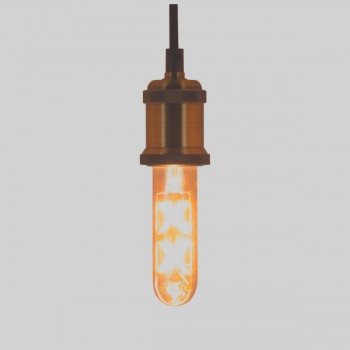 Foco LED Edison Antiguo Vintage Filamento Luz Cálida Tube Baby 4W