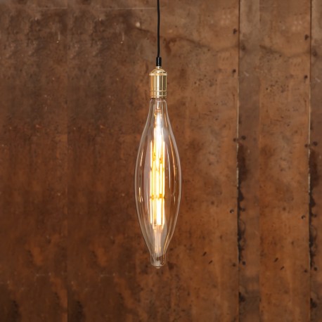 Foco Gigante Decorativo XL Edison LED Filamento Retro Oversized Elipse