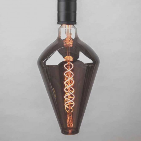Foco Gigante XL Decorativo Cromado Edison LED Oversized Titanium Vienna