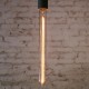 Foco Edison Vintage Retro Tubular Salchicha Luz Cálida Tube Wide 40W