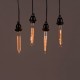 Foco Edison Vintage Filamento Salchicha Luz Cálida Tube Middle 40W