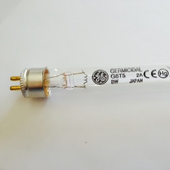 Tubo Germicida Ultravioleta UVC G8T5 11077 GE 8W General Electric