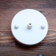 Base Para Lámparas De Techo Chapetón Canope Soporte Vintage Blanco