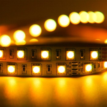 Tira De 300 Luces Led 5 Mts 5050 Decoracion Ambar