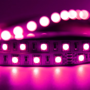 Tira De 300 Luces Led 5 Mts 5050 Decoracion Rosa