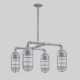 Candelabro Rustico 4 Lamparas Vintage Industrial Ceiling Miner Pendant