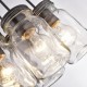 Candil Mason Jar 5 Focos