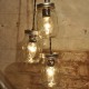 Candil Mason Jar 3 Transparente