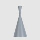 Lampara Tom Dixon Tall Gray Beat Gris Decoracion Diseño De Interiores