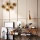 Lampara Tom Dixon Tall Brass Beat Dorado Industrial Restaurante Hotel Bar
