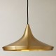 Lampara Tom Dixon Wide Brass Beat Dorado Industrial Restaurante Hotel Bar