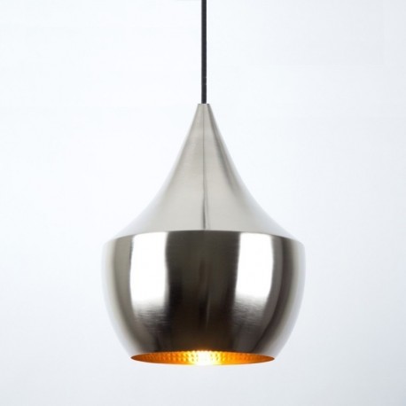 Lampara Tom Dixon Beat Silver Fat Plateada Decoracion Minimalista Moderna
