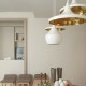 Lámpara Tom Dixon Beat White Wide Blanco Recamara Cocina Comedor Techo