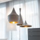 Candelabro 3 Lamparas Vintage Industrial White Beat Tom Dixon