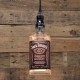 Lámpara Botella Whiskey Jack Daniels Iluminación Decoración Bar Barra