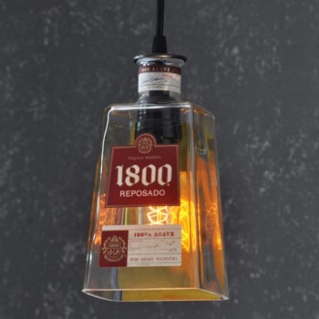 Lámpara Botella Tequila 1800
