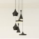 Candelabro 6 Black Beat