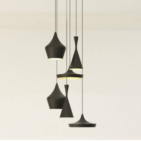 Candelabro 6 Black Beat