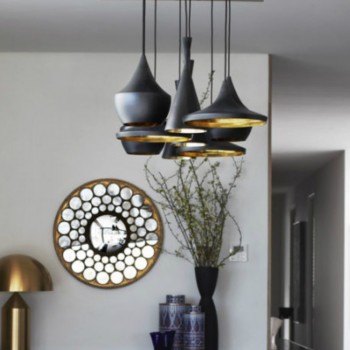 Candelabro 9 Beat Black