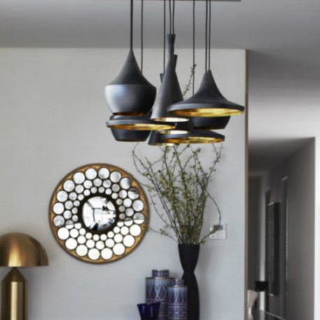 Candelabro 9 Beat Black