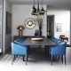 Candelabro 9 Beat Black