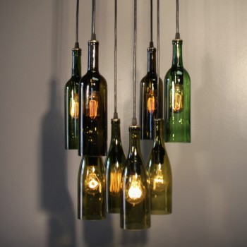 Candelabro Botella 8 Focos