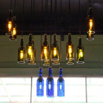 Candelabro Botellas 18 Focos