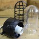 Lámpara Luminaria A Prueba de Vapor Polvo Humedad Classic Bunker Negro