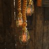 Candelabro Cuerda 3 Jaulas