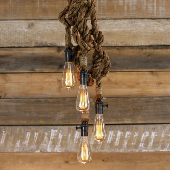 Candelabro Cuerda 4 Nudos