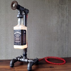 Lámpara Botella Whiskey