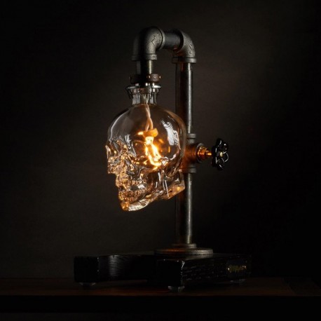 Lámpara Botella Crystal Head