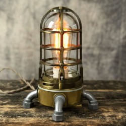 Lámpara Bunker Vintage Mesa Escritorio Buró Decorativa Edison Industrial