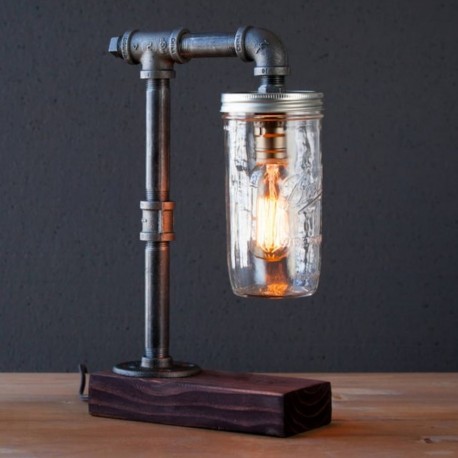 Mason Jar Tubería Boca Ancha