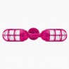 Bunker Sconce 2 Focos Fucsia